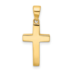 14K Cross Pendant