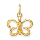 14k Butterfly Pendant