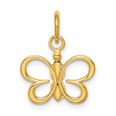 14k Butterfly Pendant