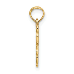 14K Cut out Teddy Bear Charm