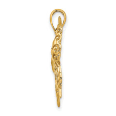 14K Cut-Out Butterfly Charm