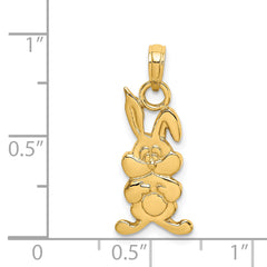 14K Rabbit Charm
