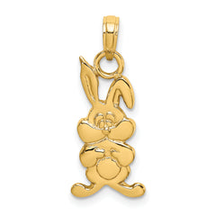 14K Rabbit Charm