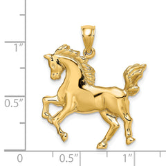 14K Horse Charm