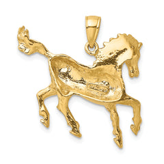 14K Horse Charm