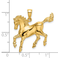 14K Horse Charm