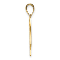 14K w/ Enamel American Flag Charm