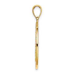 14K Enamel Sea Turtles In Circle Charm