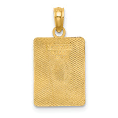 14K EXIT 0 / CAPE MAY with Green Enamel Charm