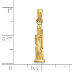 14K 3D WillisTower (Chicago) Charm