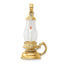 Glass Lantern Charm in 14K Yellow Gold with Enameled Candle, 25mm - Sophia Jewelers