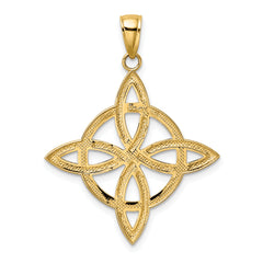 14k Large Celtic Eternity Knot Charm
