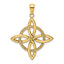 14k Large Celtic Eternity Knot Charm