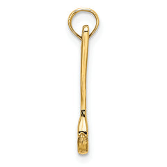 14K 3-D Adjustable Wrench Charm