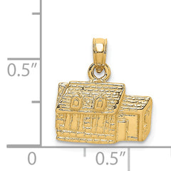 14K 3D KINGS ARMS TAVERN WILLIAMSBURG, VA Charm