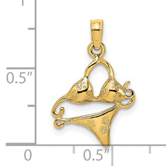 14K Bikini Bathing Suit Charm