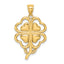 14K 4-Leaf Clover Charm