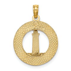 14K BOOTHBAY HARBOR Lighthouse Charm