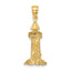 14K Lighthouse With Seagulls Charm
