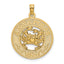 14K ANNAPOLIS MD Crab Charm