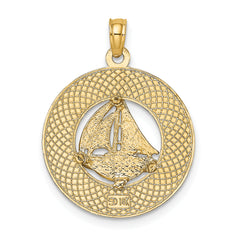 14K ANNAPOLIS MD Sailboat Charm