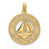 14K ANNAPOLIS MD Sailboat Charm