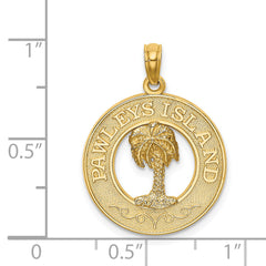 14K PAWLEYS ISLAND Palm Tree Charm