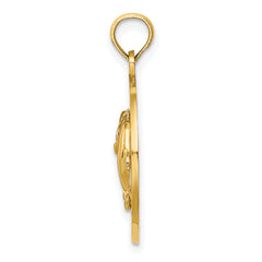 14K CANCUN w/Dolphin Circle Charm