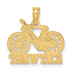 14K KEY WEST Bicycle Charm