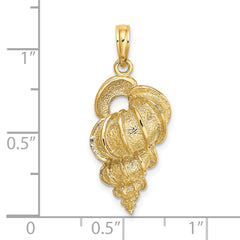 14K Wentletrap Shell Charm