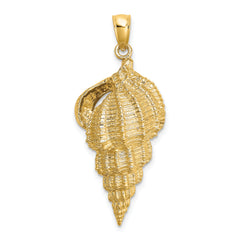 14K Wentletrap Shell Charm