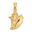 14K 3-D Conch Shell Charm - Sophia Jewelers