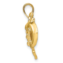 14k Dolphins Pendant