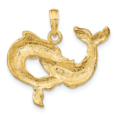 14k Dolphins Pendant