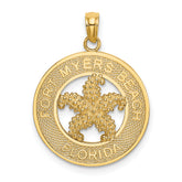 14K FT. MYERS BEACH FLORIDA w/ Starfish Charm