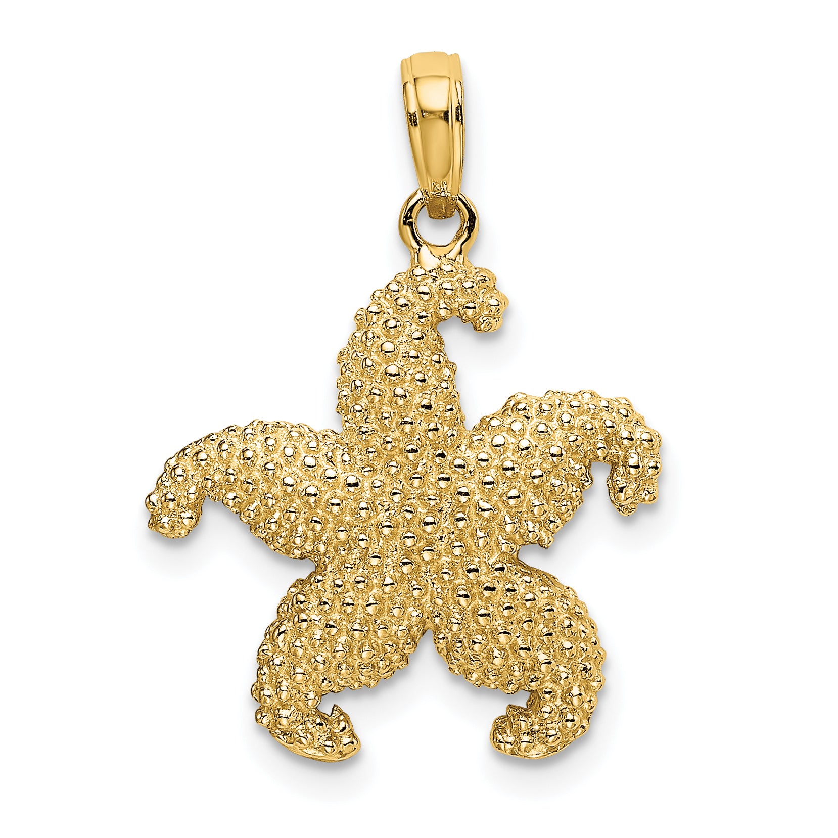 14K Starfish Charm
