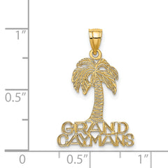 14K GRAND CAYMANS Palm Tree Charm