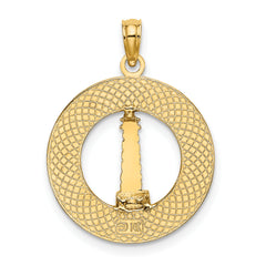 14K MYSTIC CT Lighthouse Charm