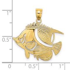 14K Fish Charm
