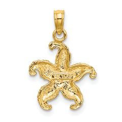 14K Starfish Charm