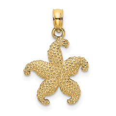 14K Starfish Charm