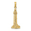 14K 3-D Fenwick Island Lighthouse, De Charm