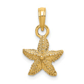 14K Starfish Charm