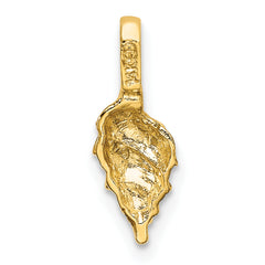 14K Mini Conch Shell Charm