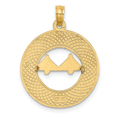 14K CHARLESTON Bridge Charm