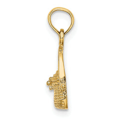 14K 2-D Nantucket Basket Charm