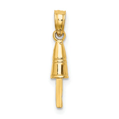 14K 3-D Buoy Charm