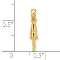 14K 3-D Buoy Charm