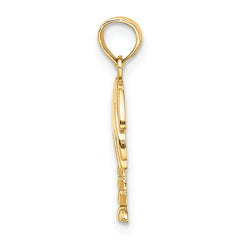 14K Charleston Palm Tree Charm