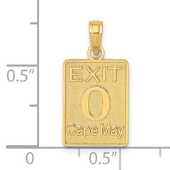 14K EXIT 0 / CAPE MAY Charm